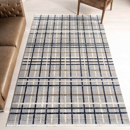 Nuloom Abilene Rustic Plaid Area Rug 4ft x 6ft 5in BDSN67A-406